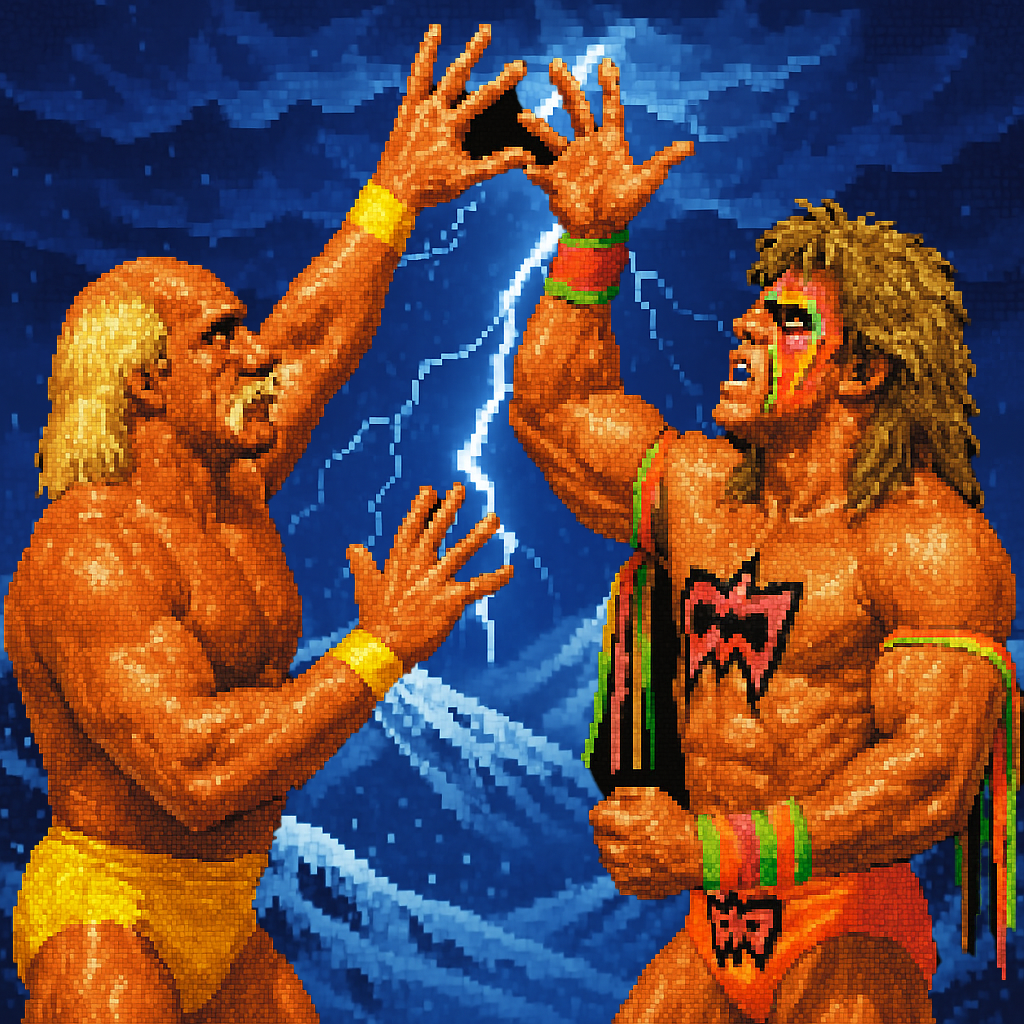 1990 Hogan vs Warrior